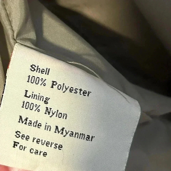 North End All Climate Wear Khaki Windbreaker Jacket Size Small - Picture 6 of 11